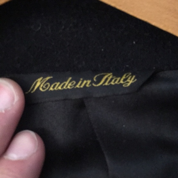 Vintage Italian Wool Overcoat - Picture 3 of 4